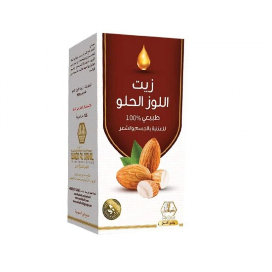 Wadi Al Nahl Hair Oil Almond Sweet For Body And Hair Care - 125 Ml