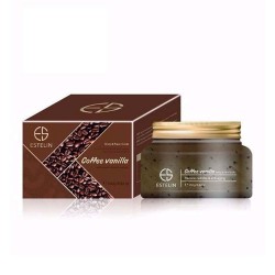 Estelin Whitening Body and Face Scrub with Coffee and Vanilla Extract 250gm