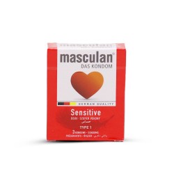Masculan Sensitive Condom - 3 Condoms