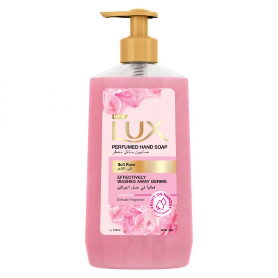 Lux  perfumed hand  Soap soft rose  500 ml