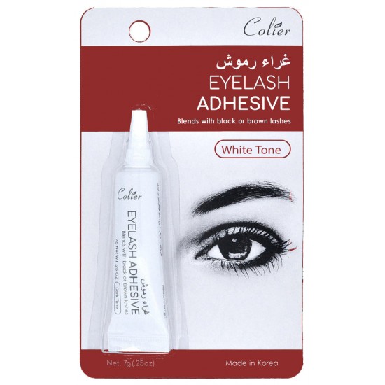 Colier eyelash adhesive  white tone 7 gm