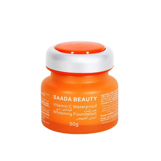 Saada Beauty Foundation Vitamin C Whitening Face Cream 50 gm