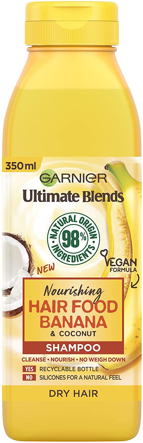 Garnier Ultimate Blends Nourishing Shampoo for Dry Hair, 350ml