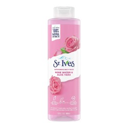 St. Ives Body Wash Rose Water & Aloe Vera certified cruelty-free by PETA 650 ml