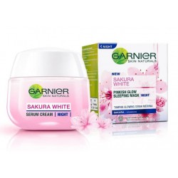 Garnier Sakura White Pinkish Glow Sleeping Mask 50ml