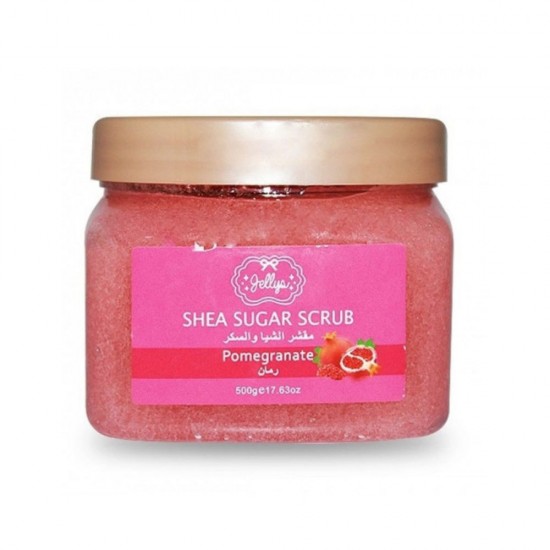Jellys Pomegranate Shea Sugar Scrub 500 gm