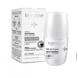 Beesline Natural Whitening Roll On Super Dry Fragrance Free 50 ml