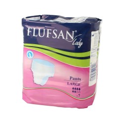 Flufsan Lady Large Protective Diaper Pants Pack of 7