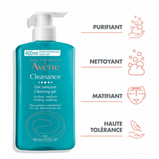 Avene Cleanance Cleansing Gel - 400ml