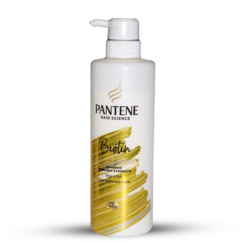 Pantene PRO-V Resilient Strength Shampoo For Damaged Hair With Biotin - 500  ml