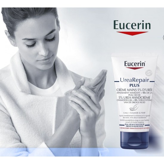 Eucerin 5% Urea repair plus hand creme 75ml
