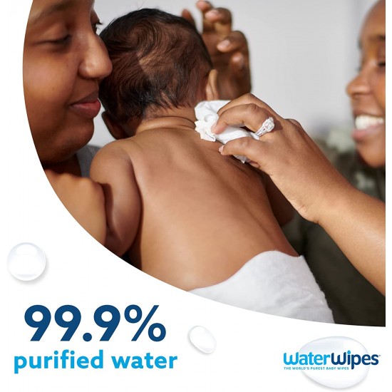 WaterWipes Pure Baby Wet Wipes - 60 Wipes