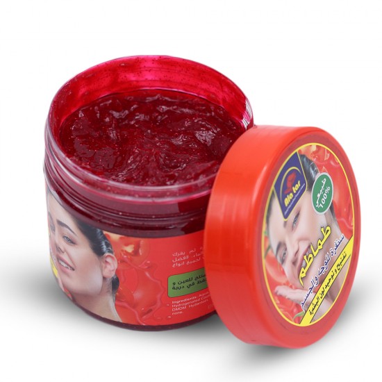 AlAttar Tomato Scrub For Face & Body to Whitening & Unify Skin Tone  - 360 gm