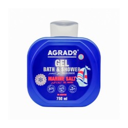 Agrado Gel Bath & Shower Marine Salt - 750 ml