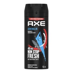 Axe Fresh Adrenaline Deodorant & Body Spray 48Hr - 150 ml