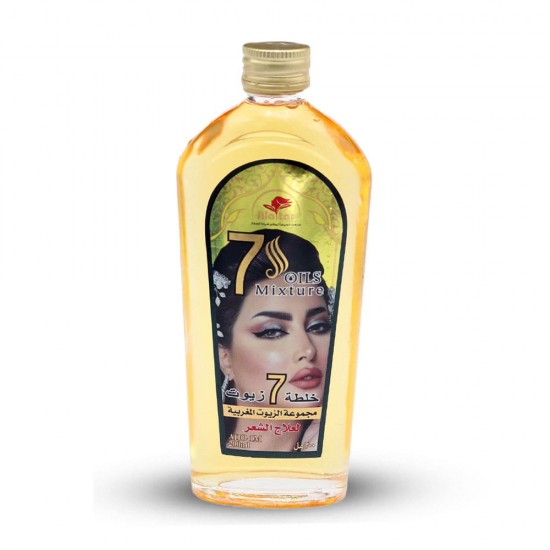 Al Attar 7 Oils Mixture of Moroccan Oils for Hair Treatment - 200 ml