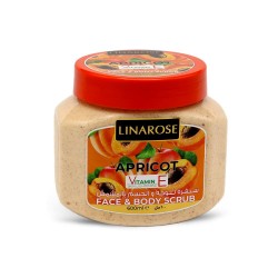 LinaRose Face & Body Scrub Gel - Apricot 600 ml