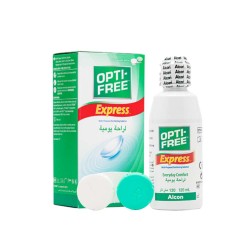 Opti-Free Express Disinfecting Eye Lenses Solution - 120 ml