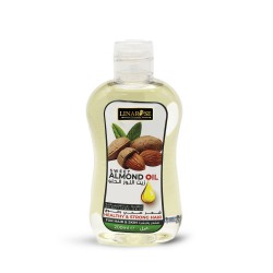 Lina Rose Sweet Almond Oil for Hair and Skin - 200 ml
