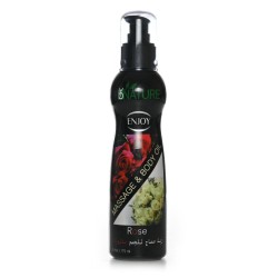 Enjoy body massage oil with rose - 175 ml