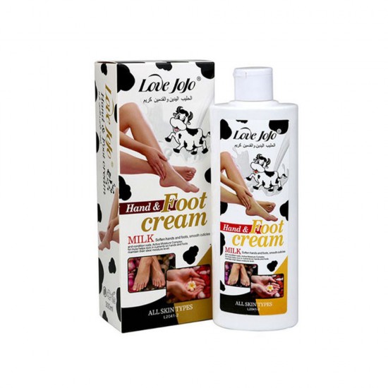 Love JoJo Hand & Foot Cream with Cow's Milk - 300 ml
