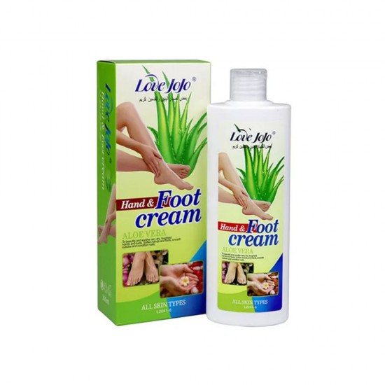 Love JoJo Hand & Foot Cream with Aloe Vera - 300 ml