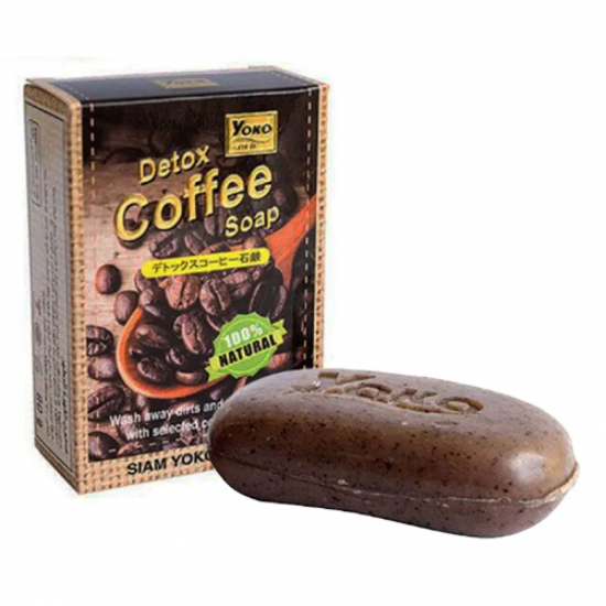 يوكو جولد ديتوكس صابون القهوة المطهر - 80 جم