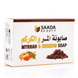 Saada Beauty Myrrah & Turmeric Soap - 125 gm