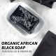 Pei Mei Organic African Black Soap with Avocado Oil & Argan Oil -120 gm