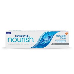 Sensodyne Nourish Natural Fresh Toothpaste with Natural Mint & Eucalyptus Oil - 75 ml