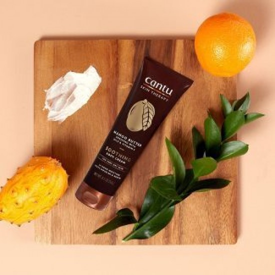 Cantu Soothing Body Cream with Mango Butter for Very Dry Skin - 240 gm