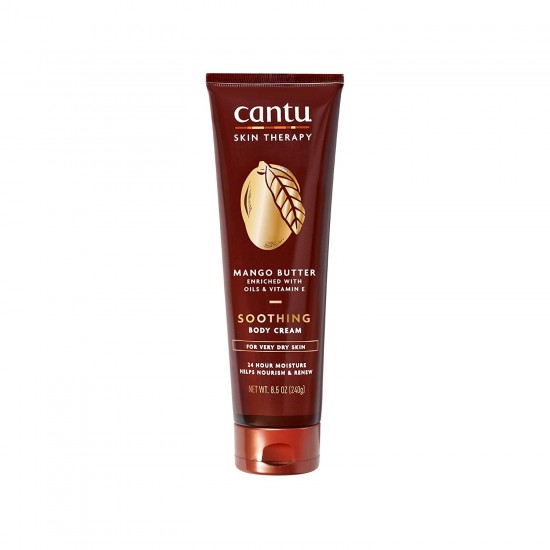 Cantu Soothing Body Cream with Mango Butter for Very Dry Skin - 240 gm