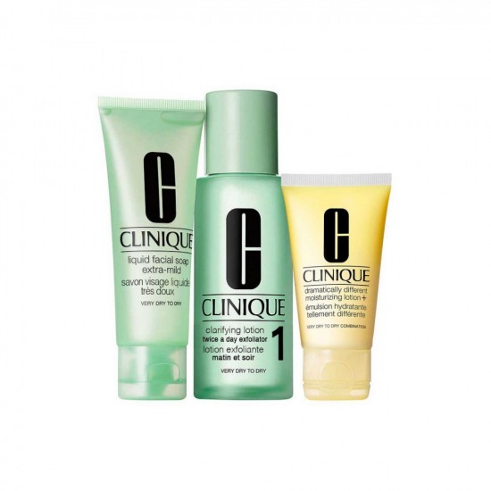 Clinique Very Dry Skin Care Set Number 1 - 3 Pieces