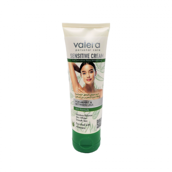 Valera Whitening Cream For Sensitive Areas With Aloevera - 75 gm