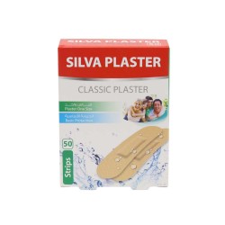 Silva Plaster Wound Plasters, One Size - 50 pieces