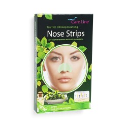 Care Line Tea Tree Oil Deep Cleansing Nose Strips 6 Strips