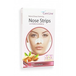Care Line Natural Deep Cleansing Nose Strips 6 Strips
