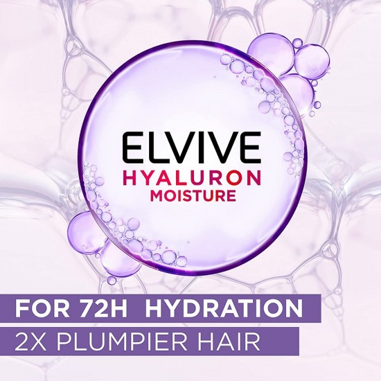 L'Oreal Paris Elvive Hydrating Shampoo with Hyaluronic Acid - 200 ml