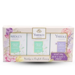 Yardley London Perfumed Luxury Soap Collection - 3*100gm