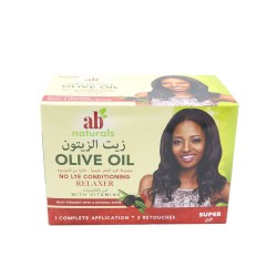 ab Naturals Hair Straightener Set with Olive Oil - Super