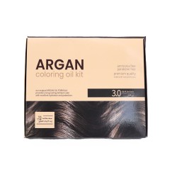 Argan Coloring Oil Kit - 3.0 Dark Brown