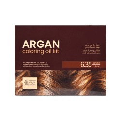 Argan Coloring Oil Kit - 6.35 Caramel