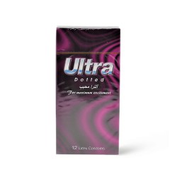 Ultra Dotted Condom - 12 Latex Condom 