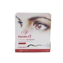 Farah 22 Eyelash Adhesive Black Tone - 5 gm