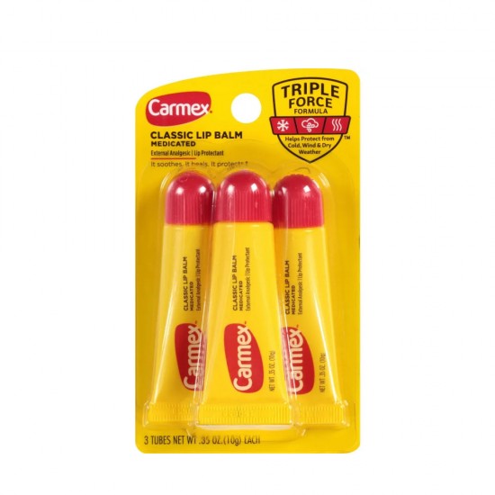 Carmex 3 in 1 Lip Balm Classic - 3*10 gm