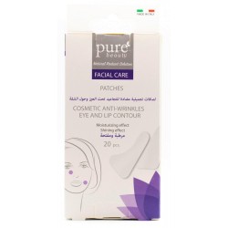 Pure beauty Patches Cosmetic Anti-Wrinkle Under Eye & Lip Contour - 20 Pieces