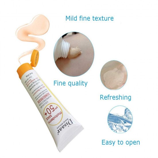 Disaar Sunscreen Cream SPF 50 For All Skin Types - 50 gm