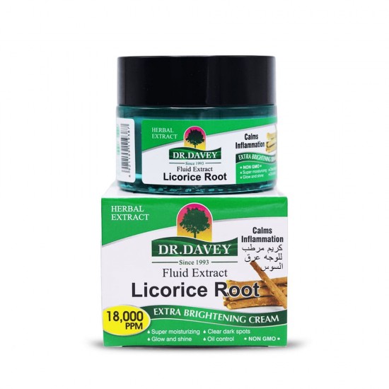 Dr. Davey Licorice Root Extra Brightening Cream - 60 ml