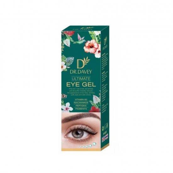 Dr. Davey Ultimate Eye Gel 3 in 1 with Vitamin B3 & Nicinamide - 30 ml