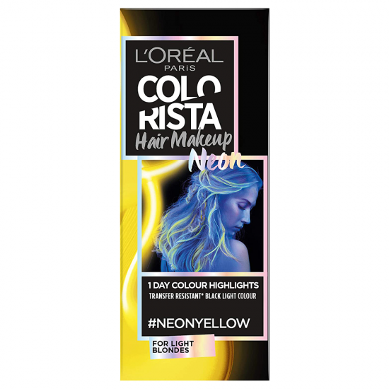 L'oreal Paris ColoRista Hair Make 1 Day Colour Highlights NeonYellow - 30 ml